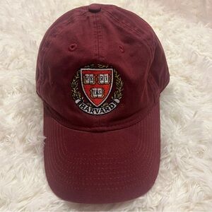 Harvard Veritas Legacy Baseball Hat Cap Embroidered